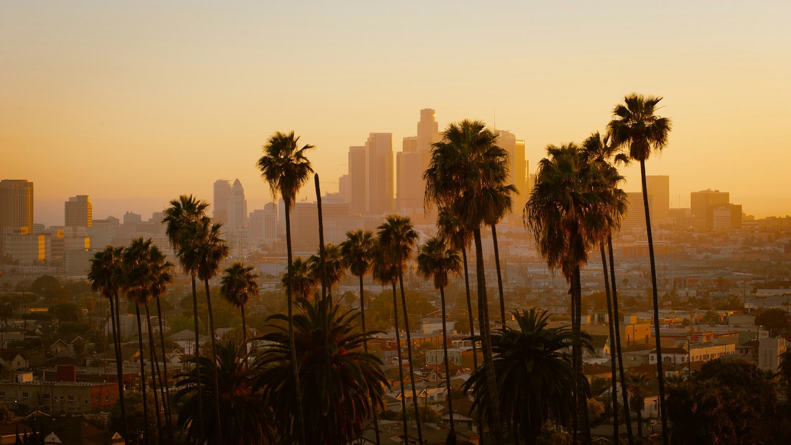 Los Angeles, California skyline