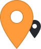 A GPS pin icon
